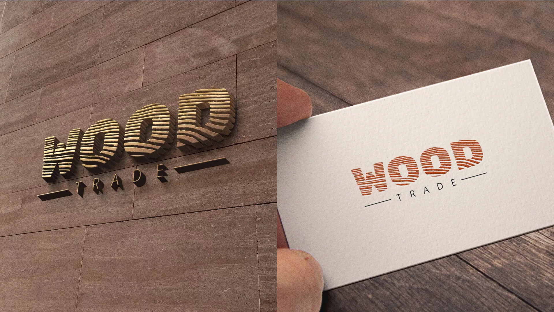 Разработка логотипа для компании «Wood Trade» в Ядрине