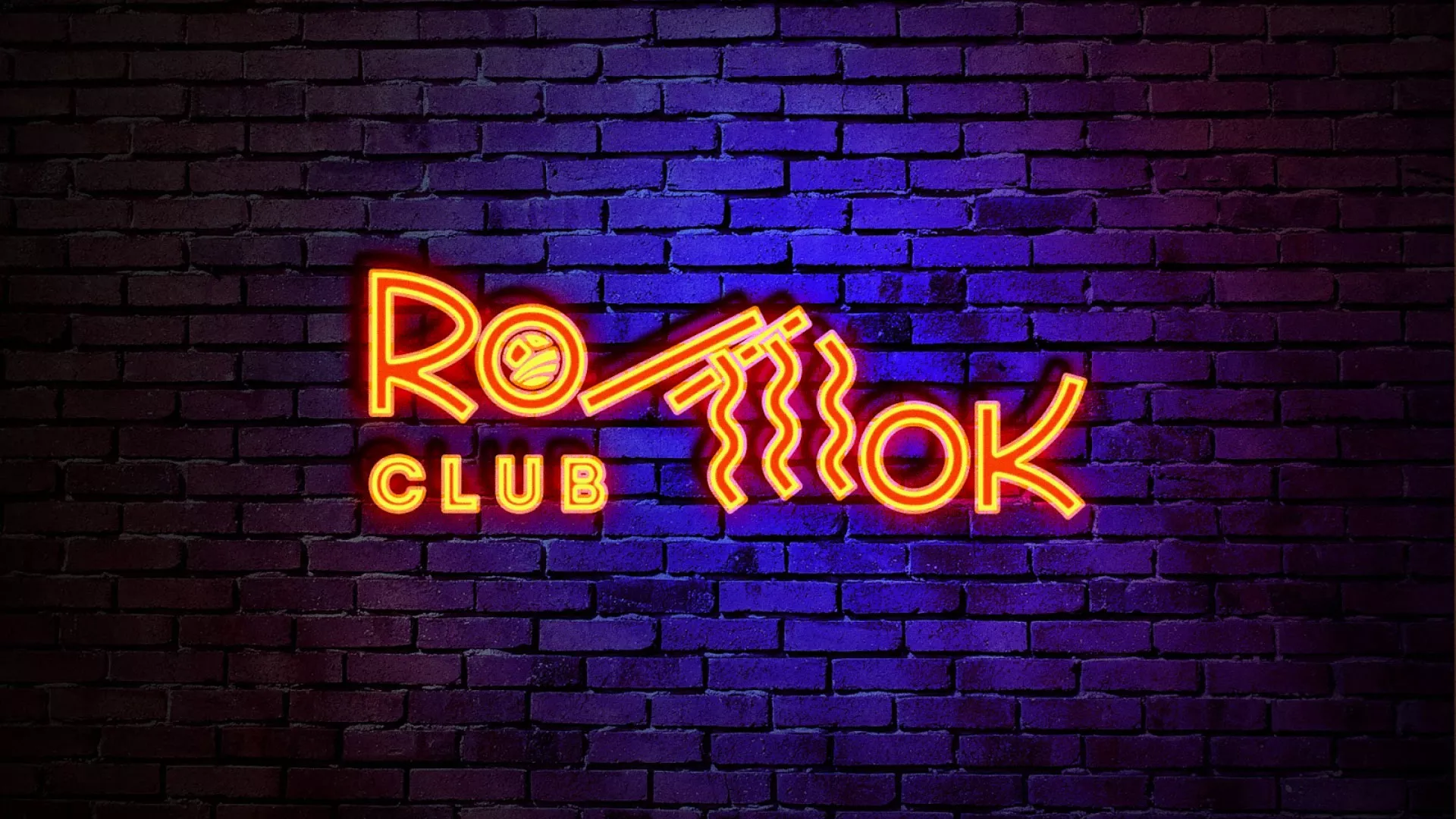 Разработка интерьерной вывески суши-бара «Roll Wok Club» в Ядрине
