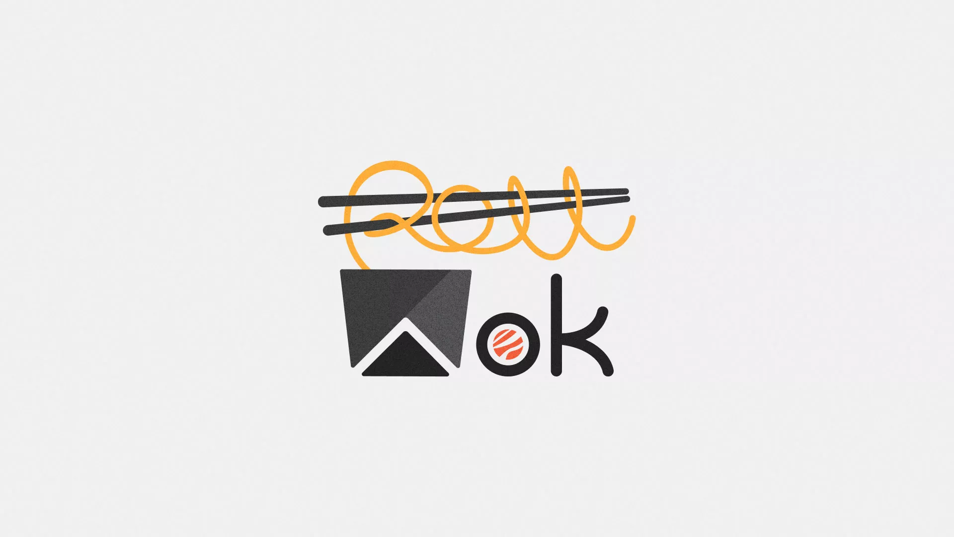 Разработка логотипа в Ядрине для суши-бара «Roll Wok Club» Разработка логотипа в Ядрине для суши-бара «Roll Wok Club»